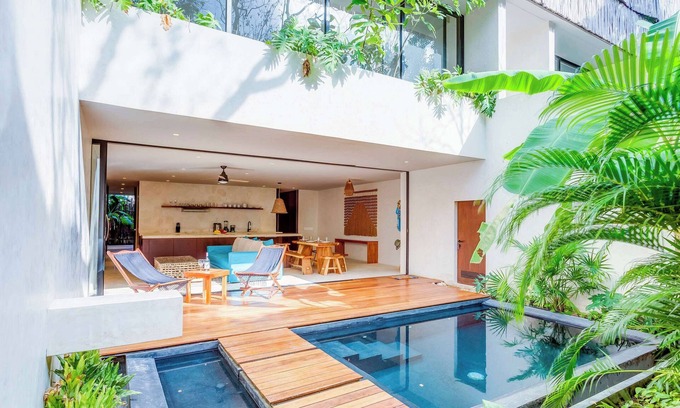 Zama Condo | Relaxing Jungle Retreat with Private Pool & Patio