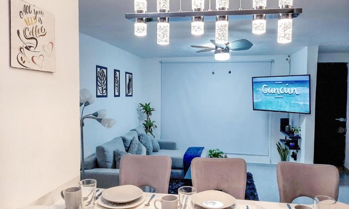 Downtown Cancun Apartment | Shappire Apartment - Modern & Cozy 2 BR - Cancún Downtown