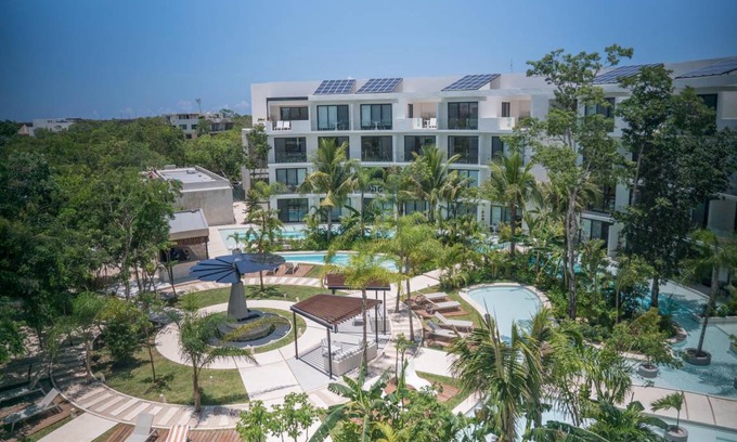 Tulum Apartment | Stunning 2 PentHouse In 1 La Veleta Private Terrace W/ Great View & Plunge Pool