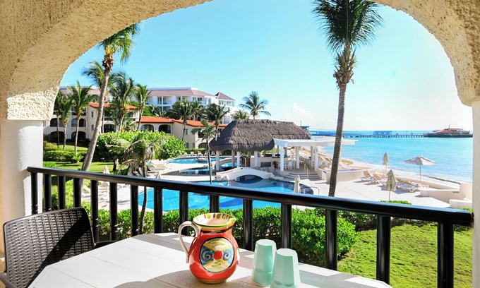 Playacar Fase I Condo | Stunning Ocean Views at Xaman Ha 7101