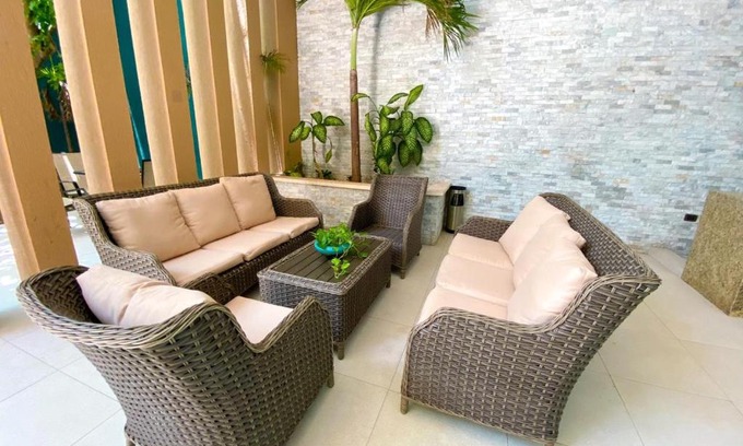 Centro Apartment | Suite con alberca, gym, sauna a pasos de la playa