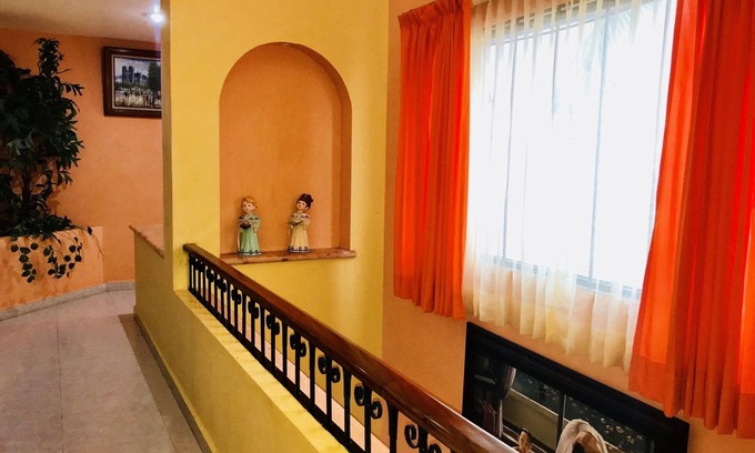 Playacar Bed & Breakfast | Sunset Double Room in Stunning Villa Playacar Ii