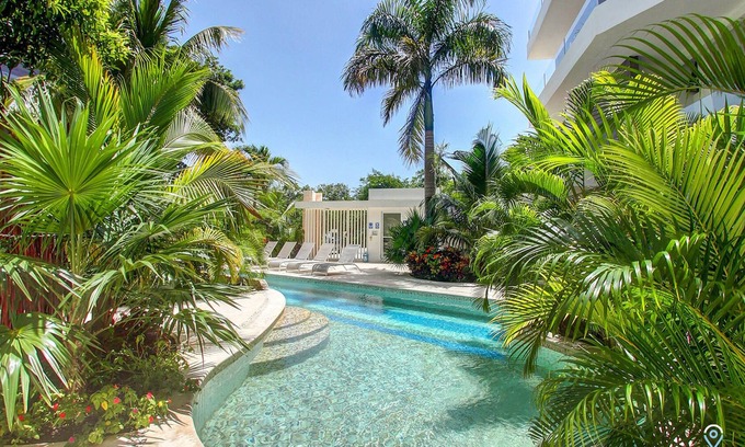 Villa Juarez Condo | Tranquil Stay at El Cielo | Private Terrace & Pool