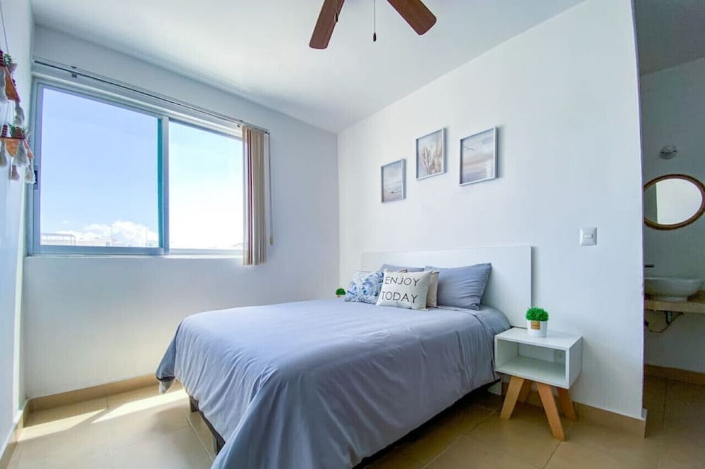 Puerto Juarez Apartment | Charming 2BD PH w/Large Terrace Great for Families
