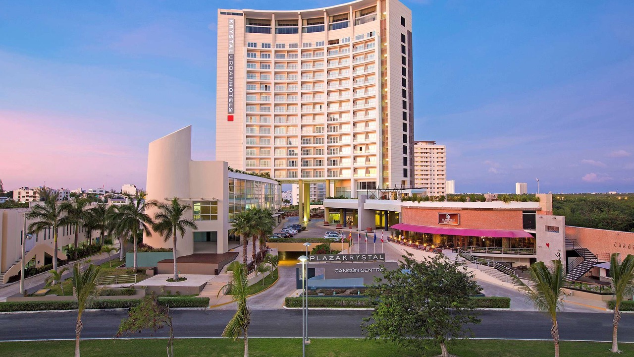 Photo of Buildings in Downtown Cancun