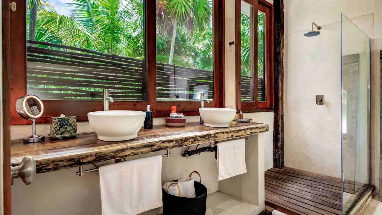 Photo of Bathroom in Ek Balam Village
