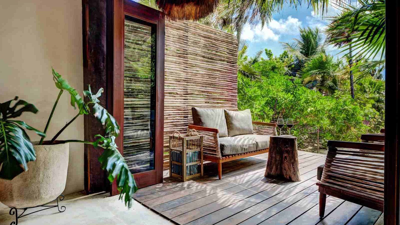 Photo of Patio Balcony in Ek Balam Village