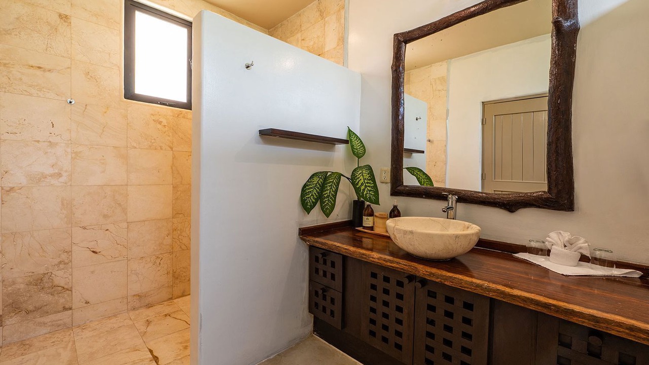 Photo of Bathroom in Ek Balam Village