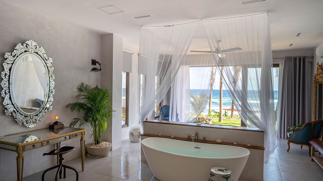 Photo of Bathroom in Ek Balam Village