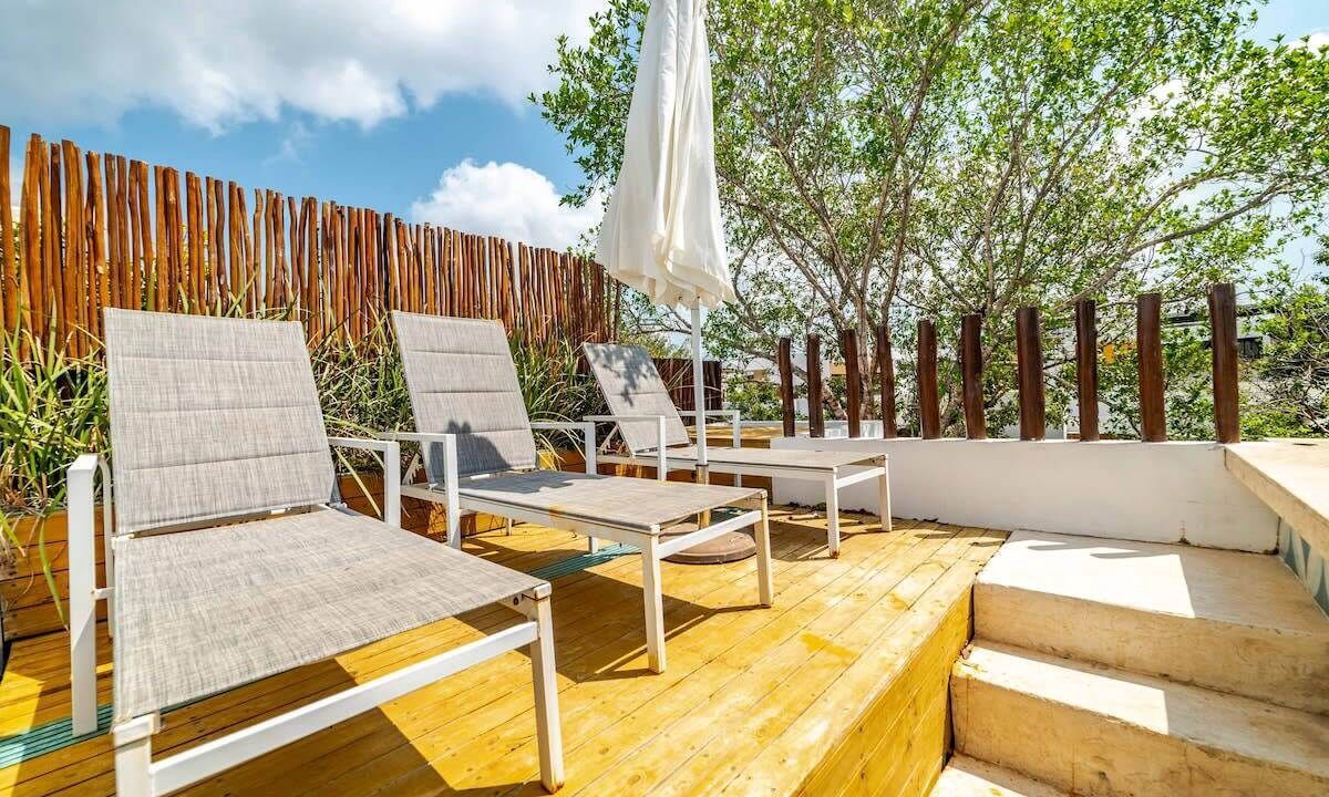 Photo of Patio Balcony in Ek Balam Village