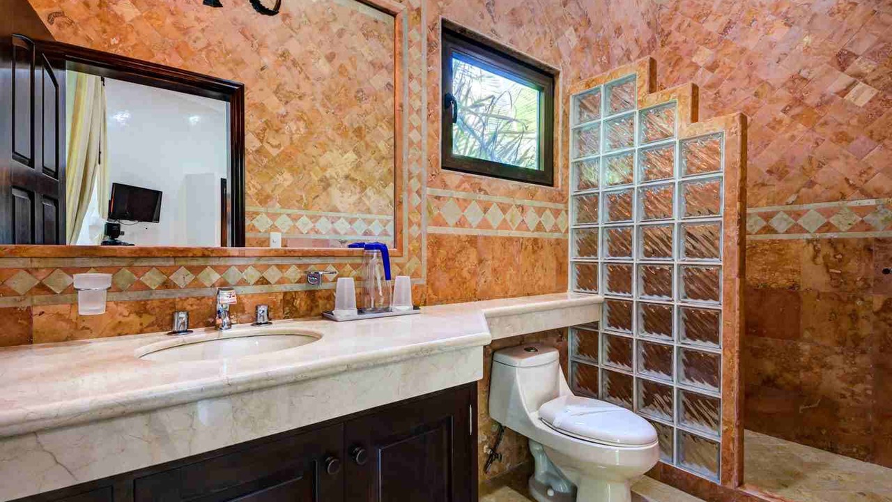 Photo of Bathroom in Ek Balam Village