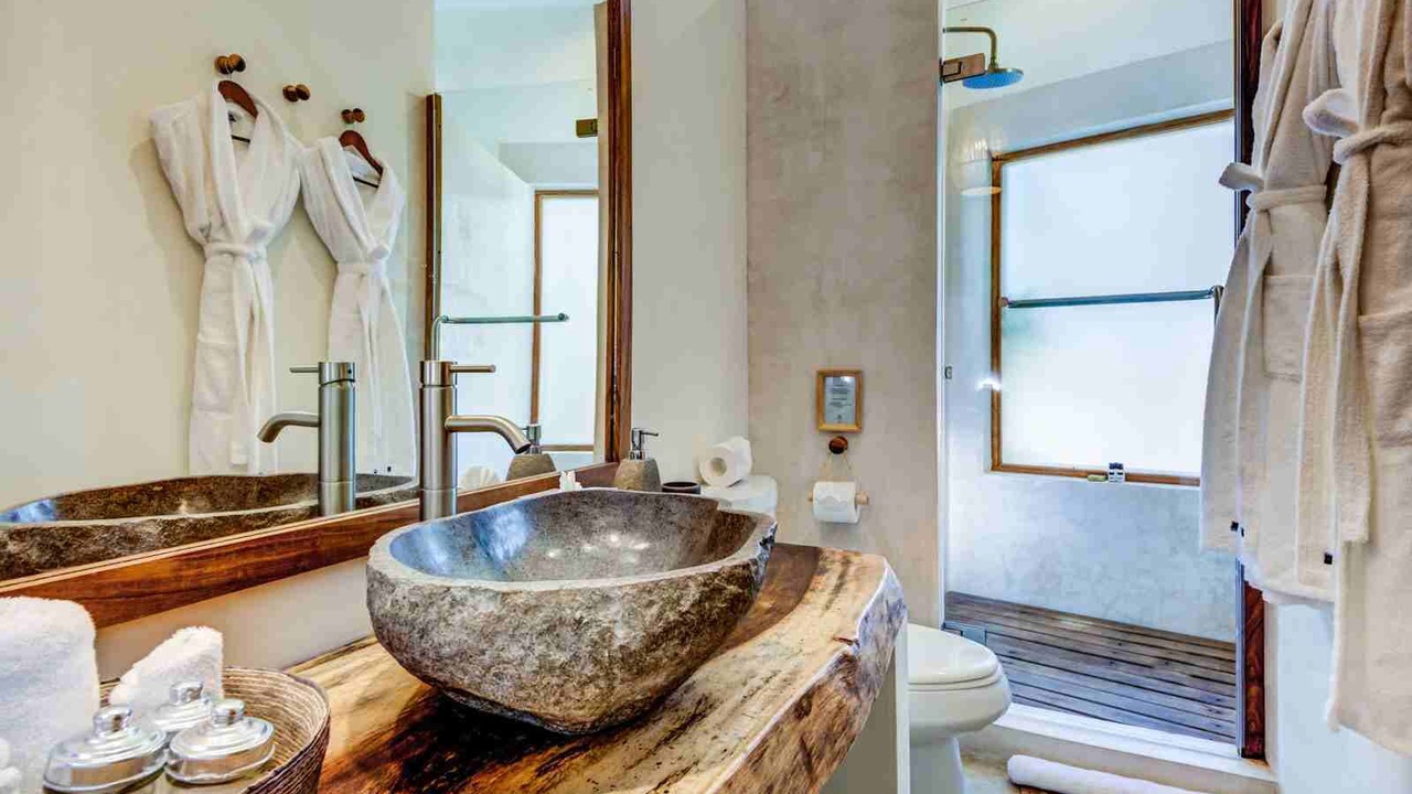 Photo of Bathroom in Ek Balam Village
