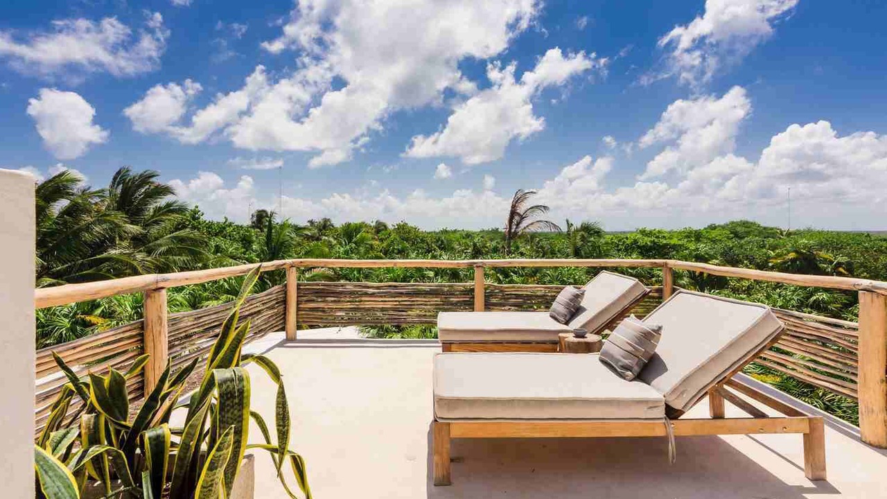 Photo of Patio Balcony in Ek Balam Village