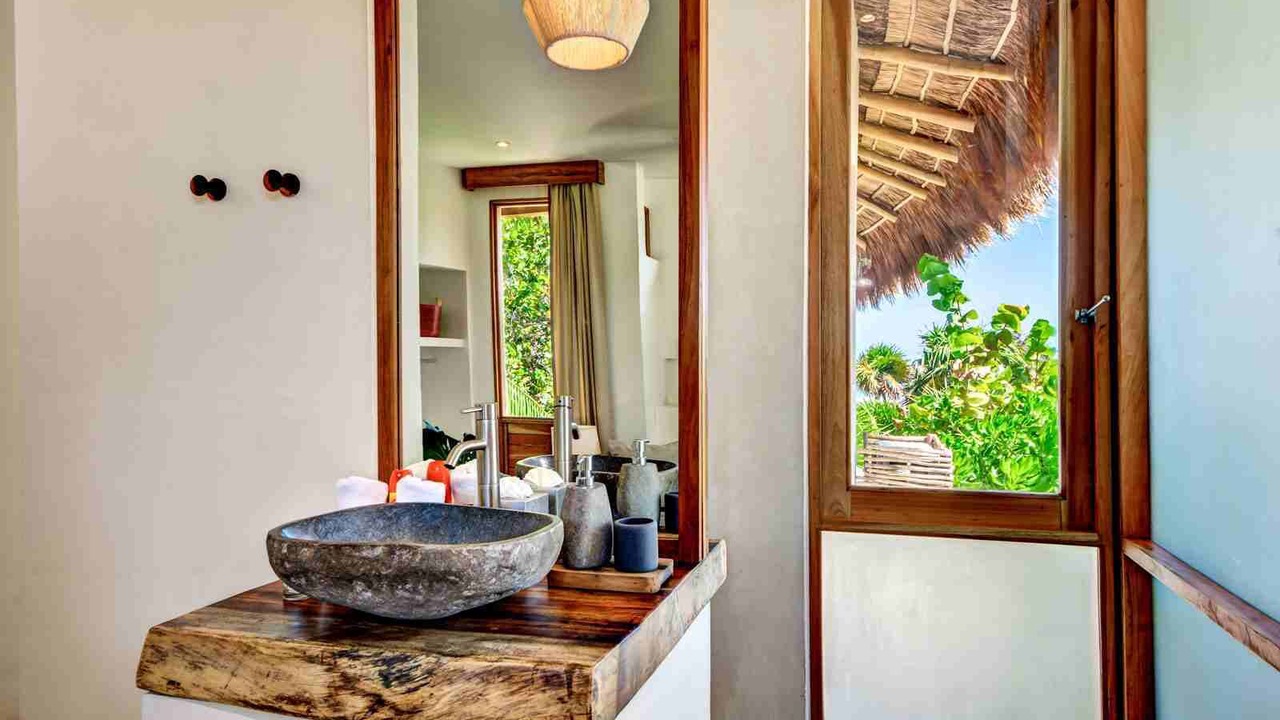Photo of Bathroom in Ek Balam Village