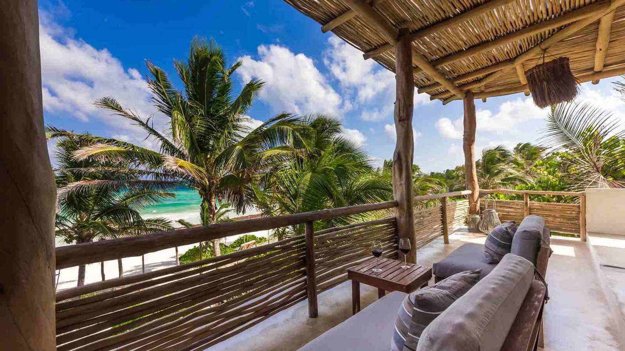 Photo of Patio Balcony in Ek Balam Village