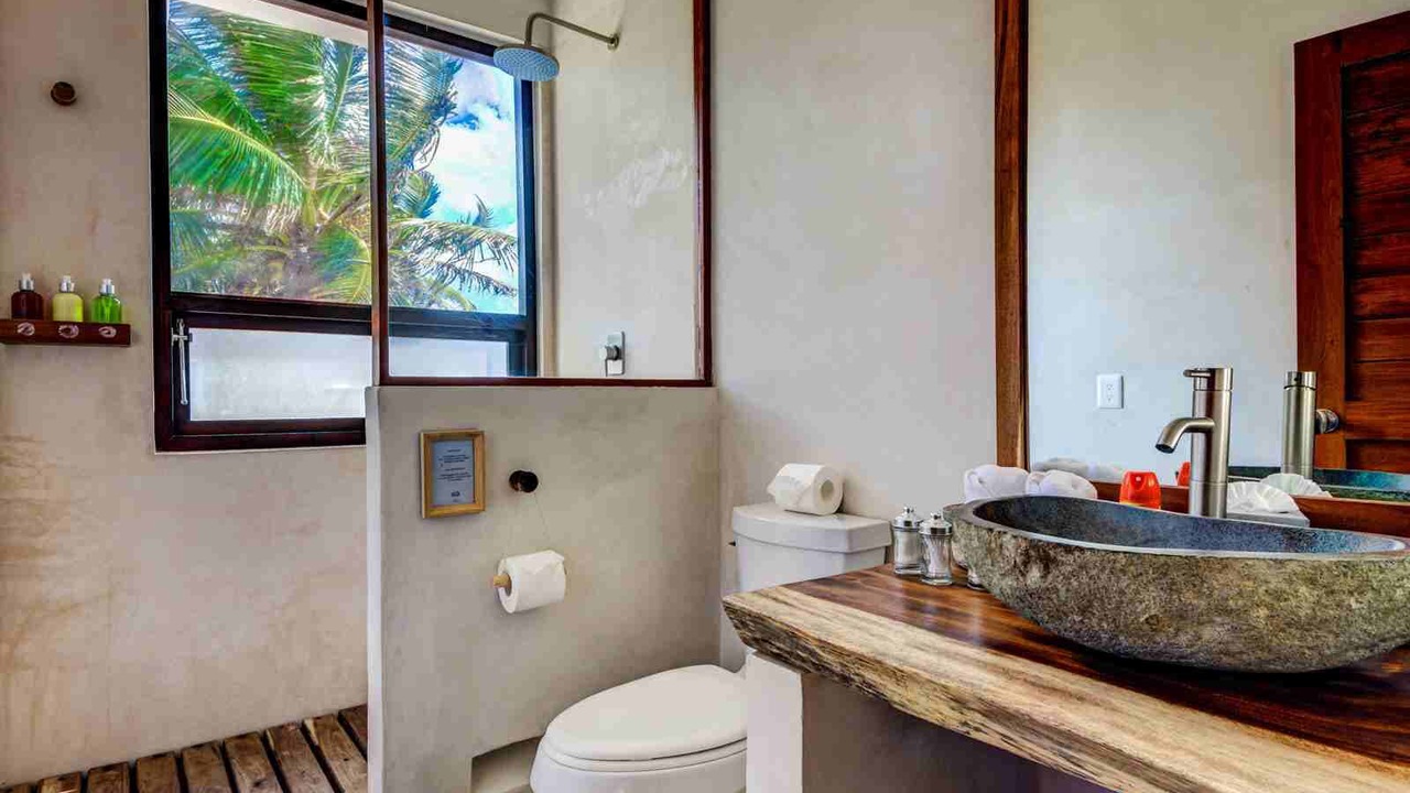 Photo of Bathroom in Ek Balam Village