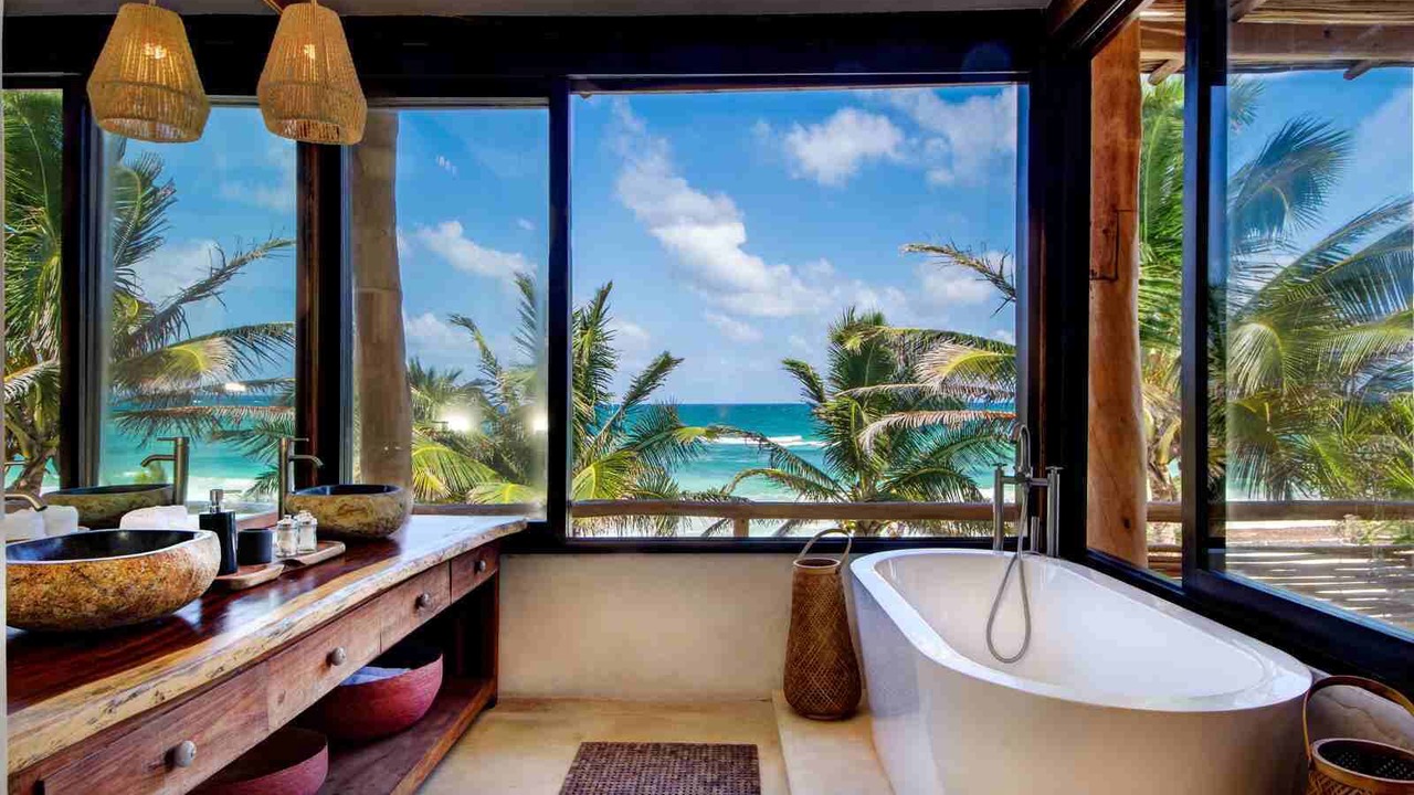 Photo of Bathroom in Ek Balam Village