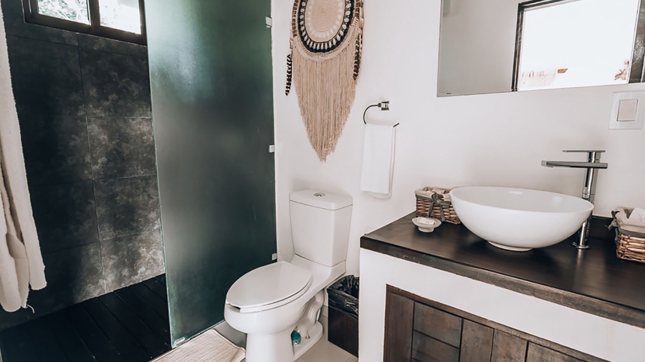 Photo of Bathroom in Ek Balam Village