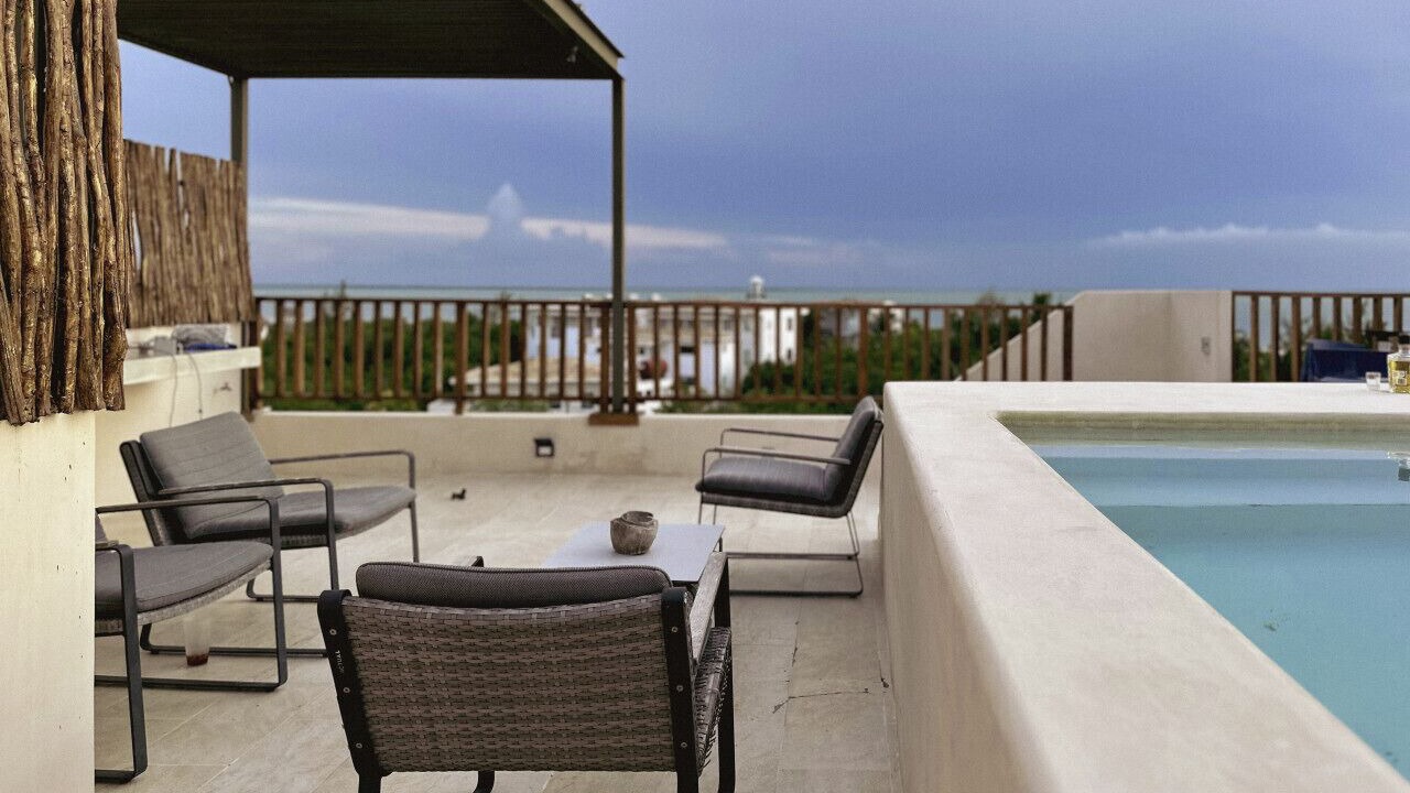 Photo of Patio Balcony in Isla Holbox