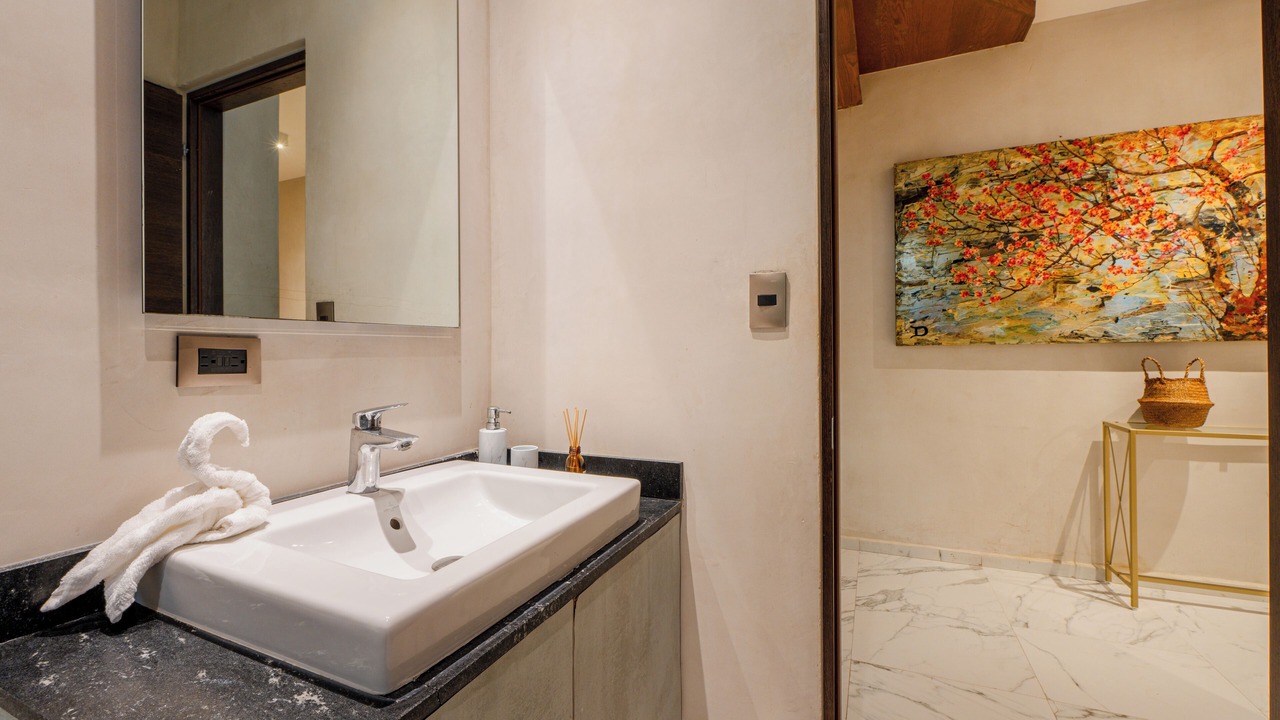 Photo of Bathroom in Ek Balam Village
