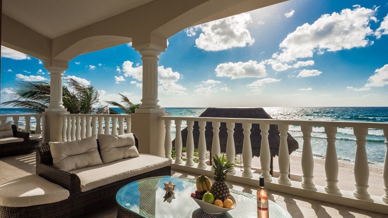 Photo of Patio Balcony in Ek Balam Village