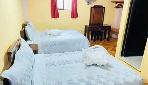 Economy Double Room, 2 Double Beds