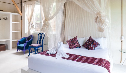 Superior Room King Size Bed With Terrace, Jungle View and Rooftop
