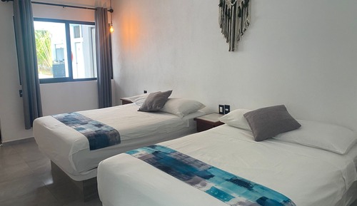 Comfort Quadruple Room, Garden View