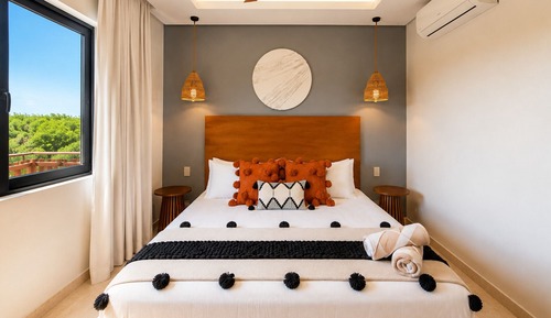 Deluxe Apartment, 2 Bedrooms, Balcony, Courtyard View