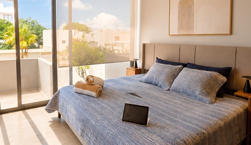Comfort Studio, Balcony, Garden View