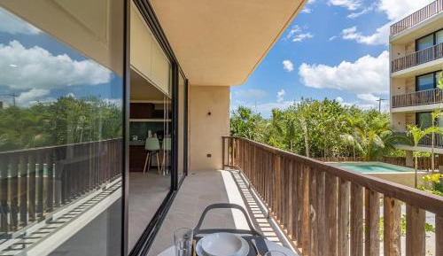 Studio with Pool View