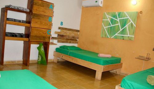 Single bed in Female dormitory with AC