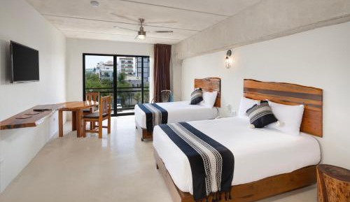 Deluxe Double Room with Two Double Beds