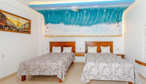 Deluxe Double Room with Two Double Beds