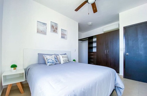 Puerto Juarez Apartment | Charming 2BD PH w/Large Terrace Great for Families