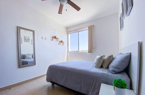 Puerto Juarez Apartment | Charming 2BD PH w/Large Terrace Great for Families