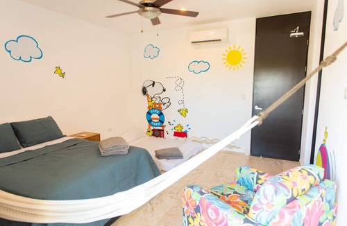 Chicxulub Puerto Apartment | Ocean views from all rooms of this Beachfront unit