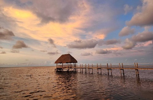 Merida Cabin | Casa Blanca where you can reconnect with nature & enjoy tranquility by the sea.