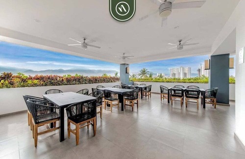 North Hotel Zone Apartment | Zoho Skies T3 703 | 1BR/2BA | PV | Pool, Gym, Views