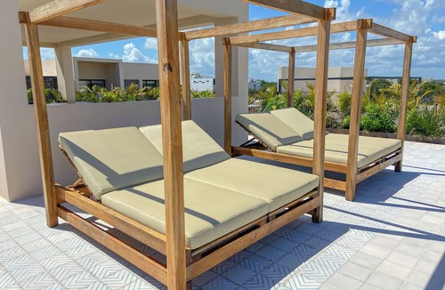 Ejidal Apartment | Relax and Recharge: Your Modern Oasis with A/C in Playa del Carmen