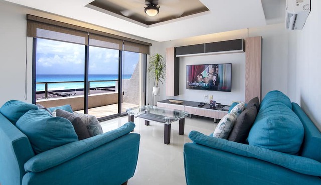 Family vacations apartment ocean view