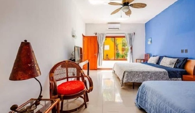 Villa con Piscina y Acceso a Laguna Yalkú, Akumal