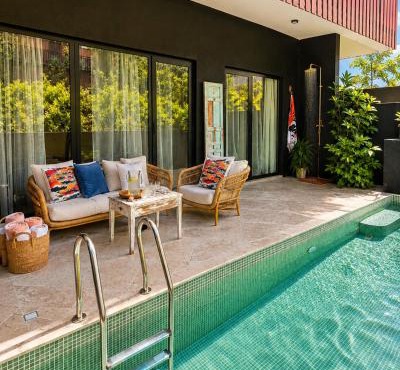 Private Pool with Beach Access and Baby Crib - Tulum Hotel Zone