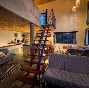 Loft mirador de montaña, vista panorámica, Chimenea in Acajete