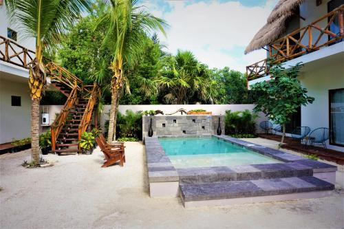 Hotel Boutique La Puerta Azul Beachfront - Adults Only in Holbox Island